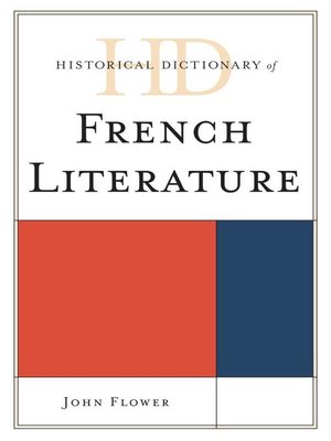 cover image of Historical Dictionary of French Literature